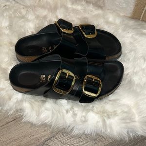 Arizona big buckle slide sandal size 39